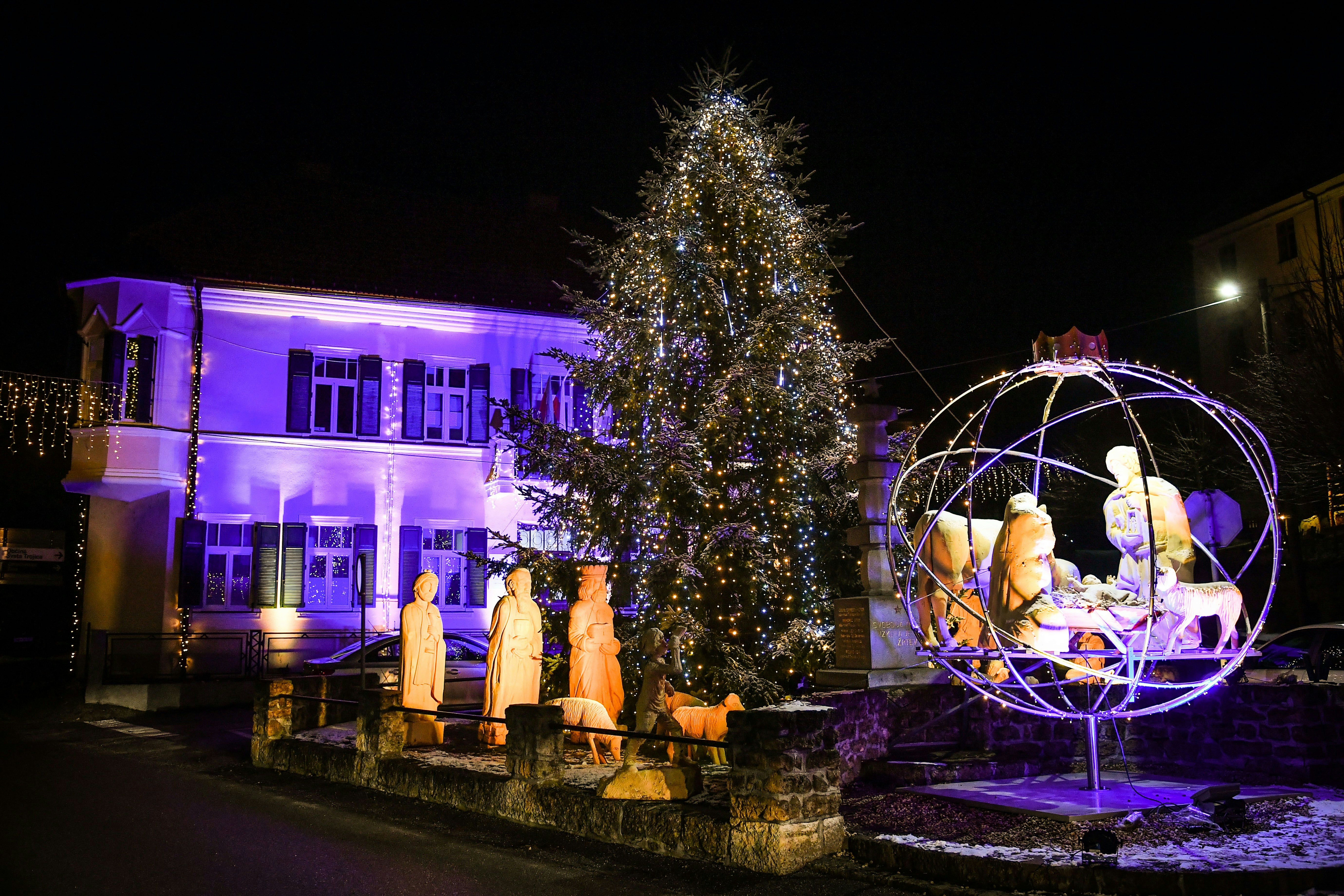 žive jaslice trojica
